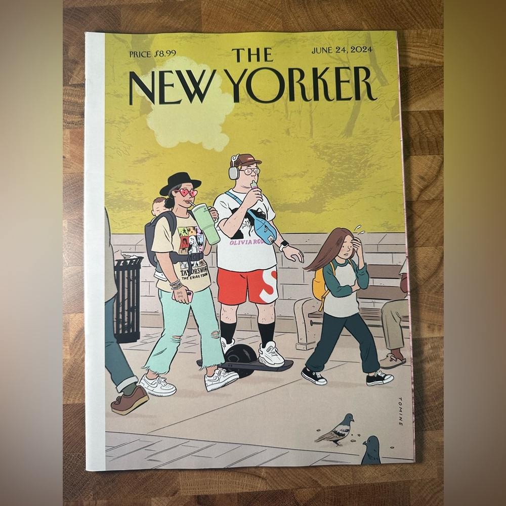 The New Yorker Magazine Cover Art Print
